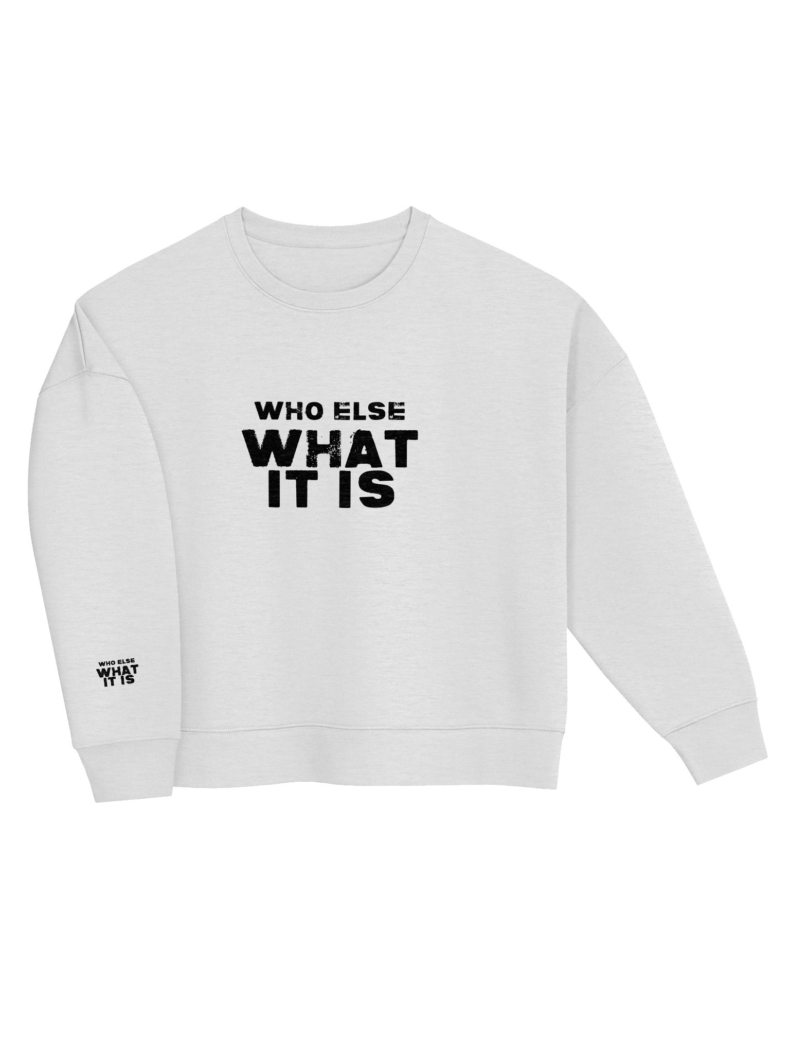 Minimal Black Crew Neck Sweatshirt product image (3)