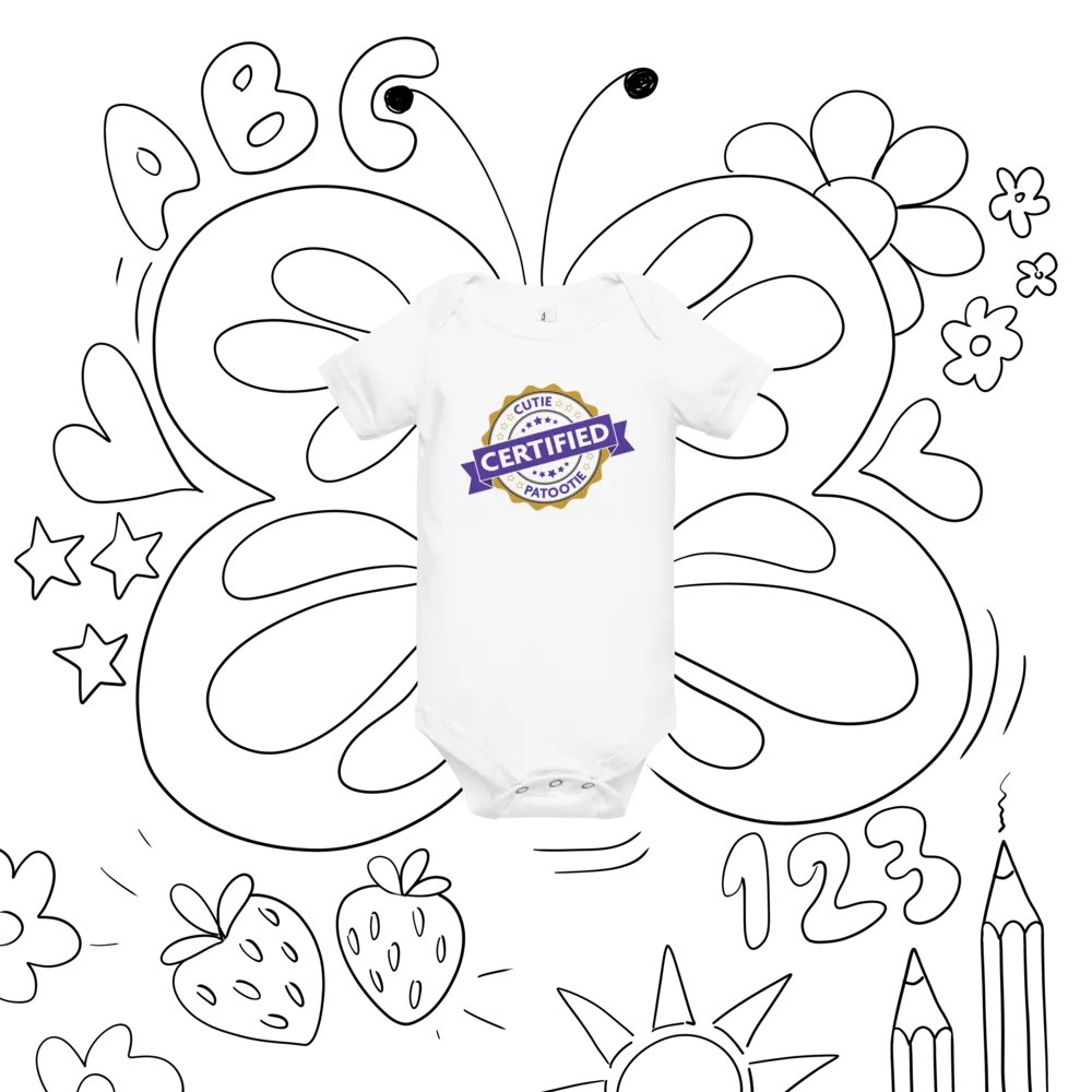Certified Cutie Patootie Baby One Piece product image (8)