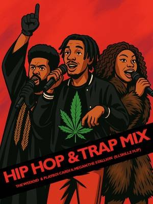 THE WEEKND & PLAYBOI CARTI ft. MEGAN THE STALLION | ILLSKILLZ FLIP 2025 | #wheelchairdj #trapmixing #djmix #hiphop #fyp #foryoupage #livedjs