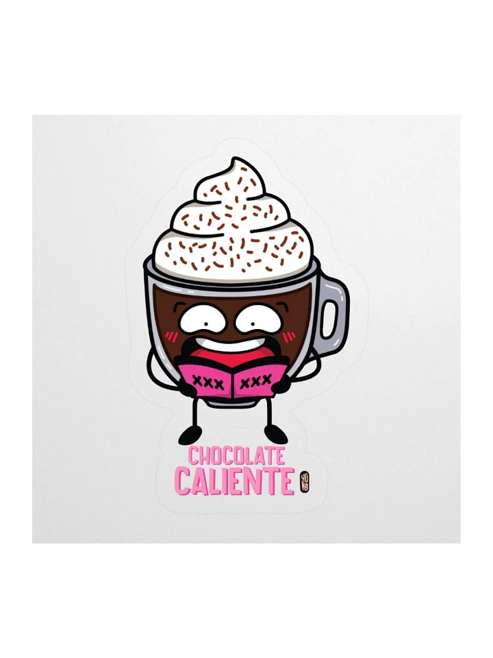 Chocolate Caliente - Sticker (Kiss Cut) product image (1)