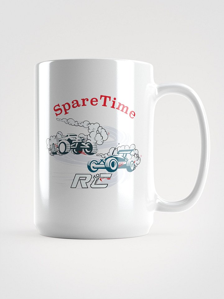 SpareTime Speedway Showdown RC Cars Mug product image (1)