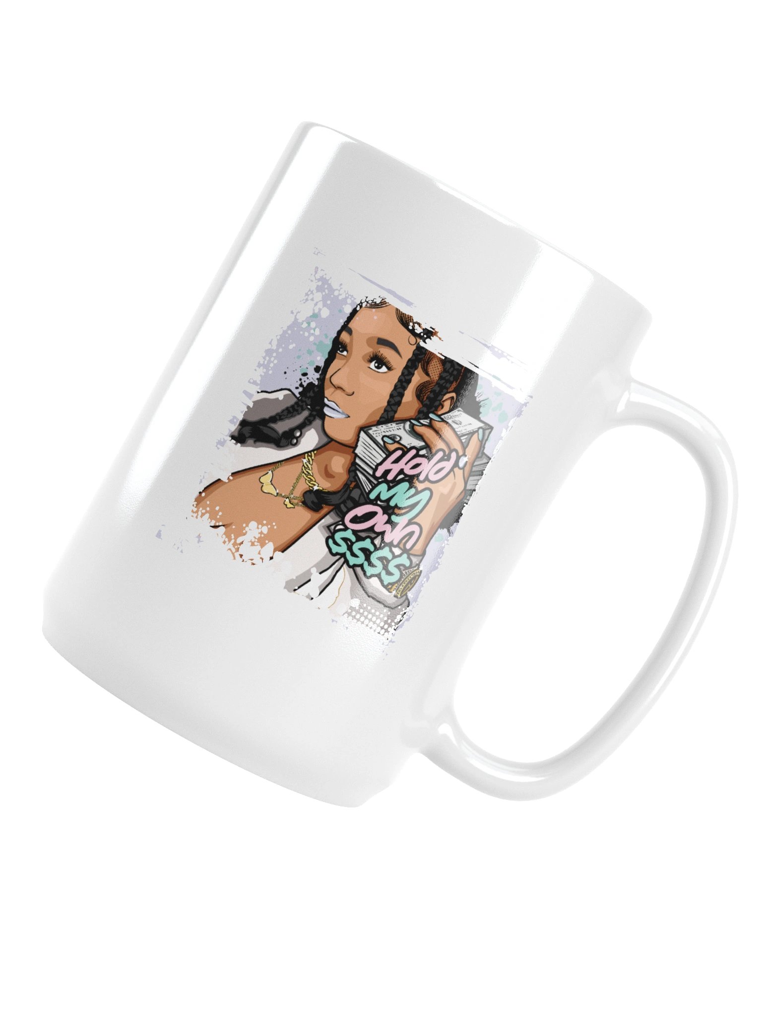 Ceramic Mug – Graffiti Glamour Modern Graphic Coffee Mug for Daily Use product image (5)