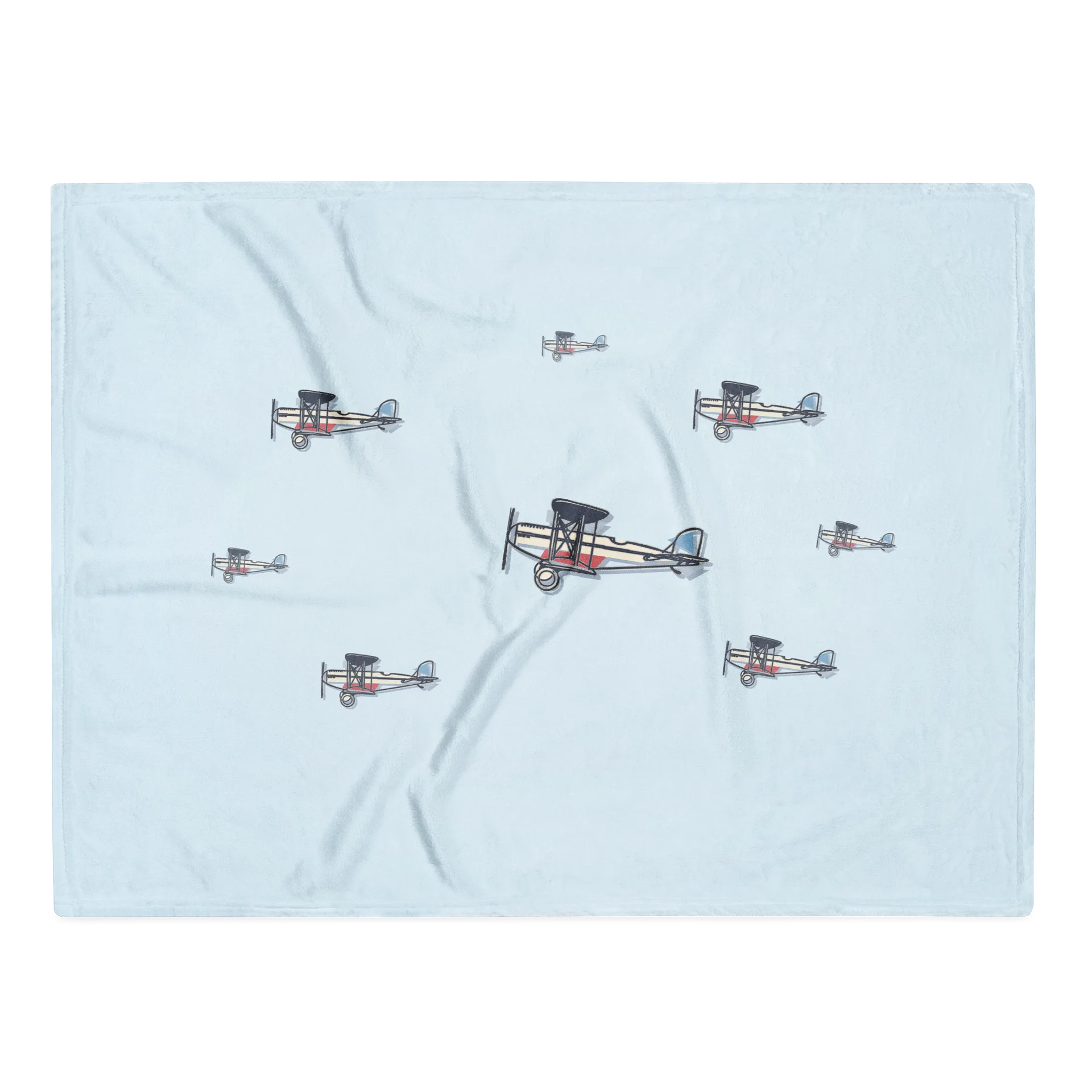 Orbit Fair Biplane Sparse Room Throw product image (2)