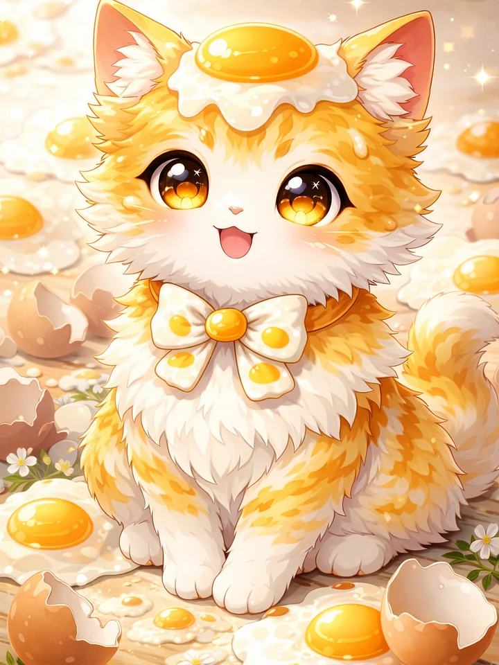 Egg Kitty Mousepad product image (1)