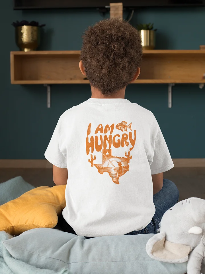 I Am Hungry Texas Fishing Youth Tee product image (9)