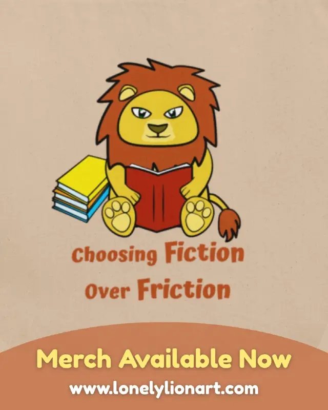 Always the safest choice. #LonelyLion #Fiction #Books