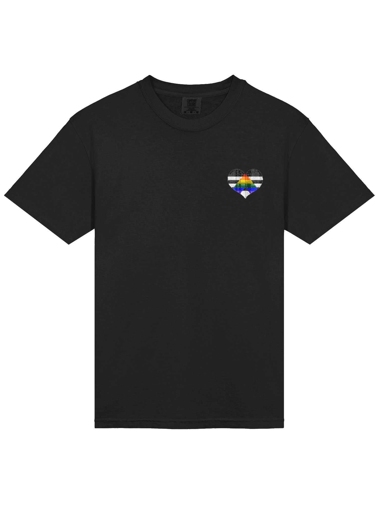 Ally Pride Flannel Heart Tee product image (3)