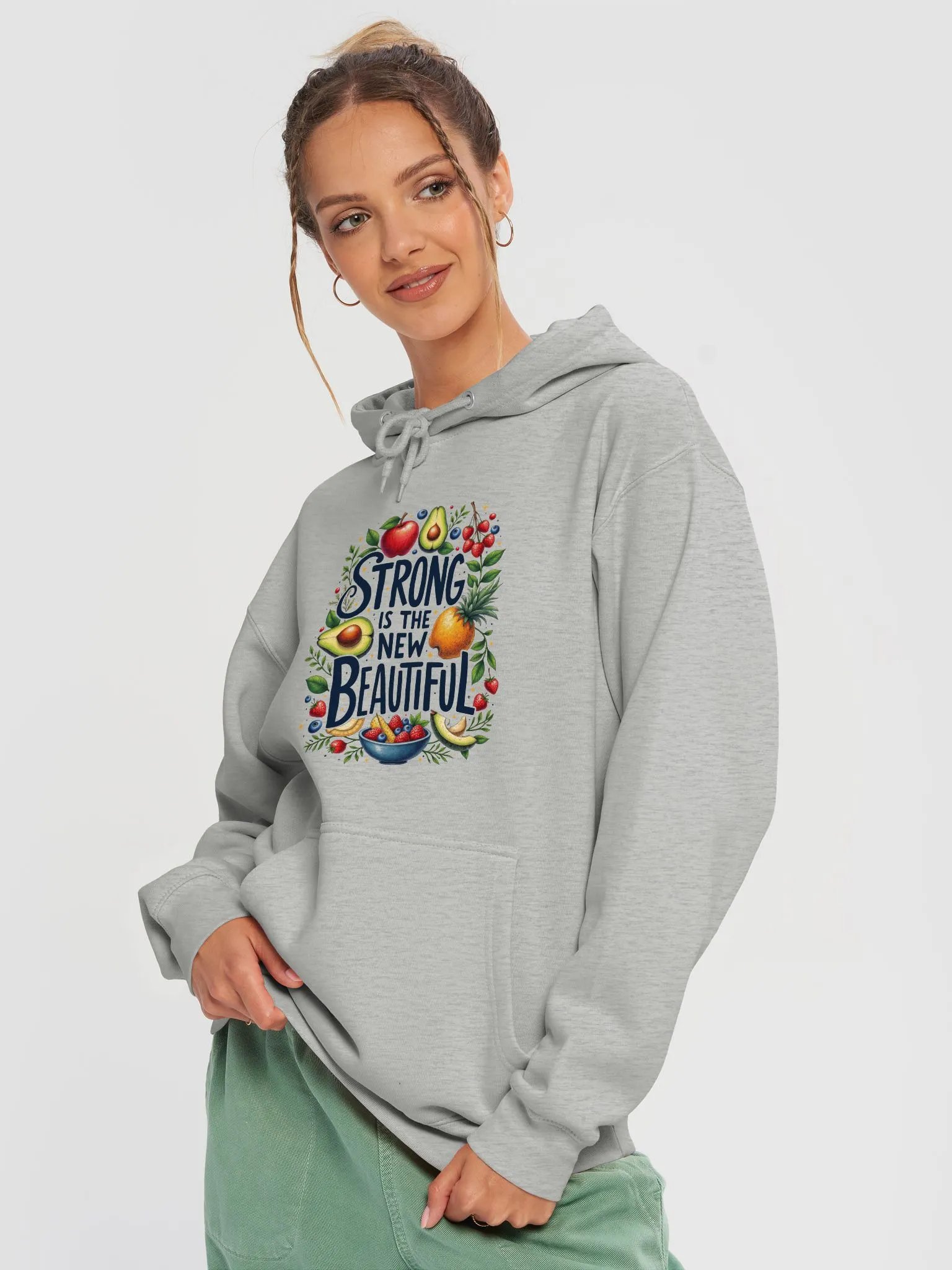 Strong is the New Beautiful Unisex Hoodie product image (12)