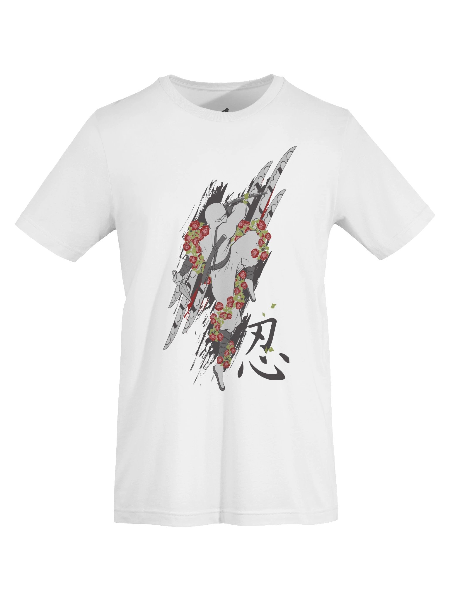 "Ninja White" T-shirt product image (7)