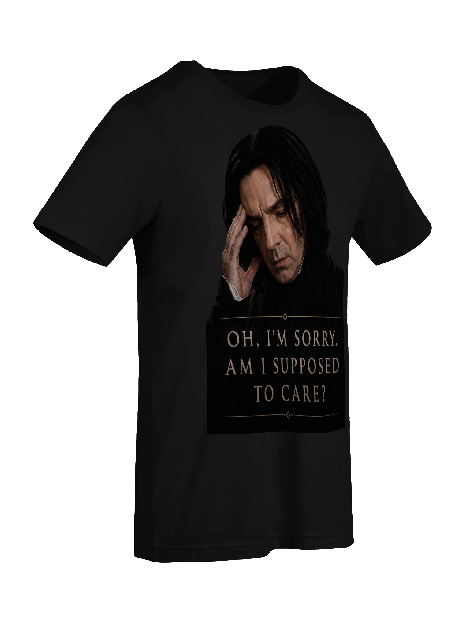 Oh, I'm Sorry... Am I Supposed to Care? | Sarcastic Potions Professor Gothic T-Shirt product image (7)