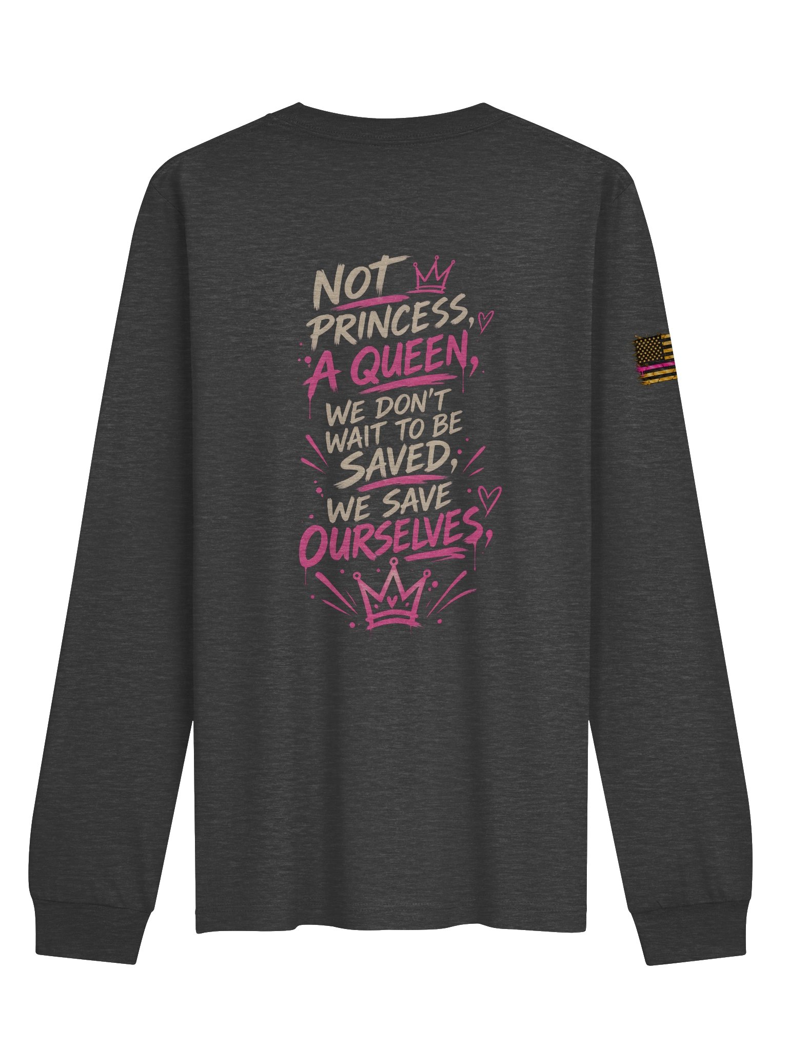 U&U Queen Long Sleeve Tee product image (2)