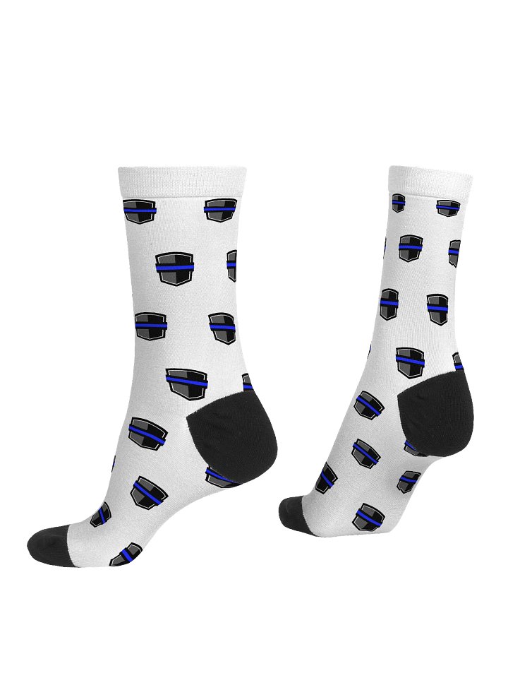 Blue Family Fund Shield - Premium Crew Socks product image (2)