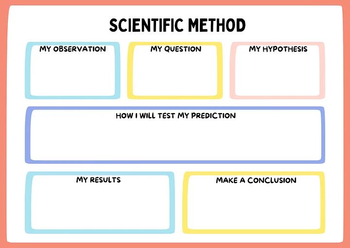 Scientific Method Graphic Organizer Worksheet product image (1)