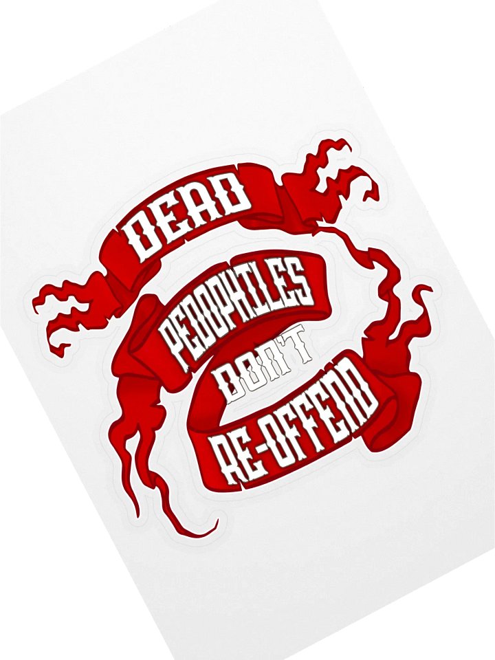 Dead Peds Red Sticker product image (1)