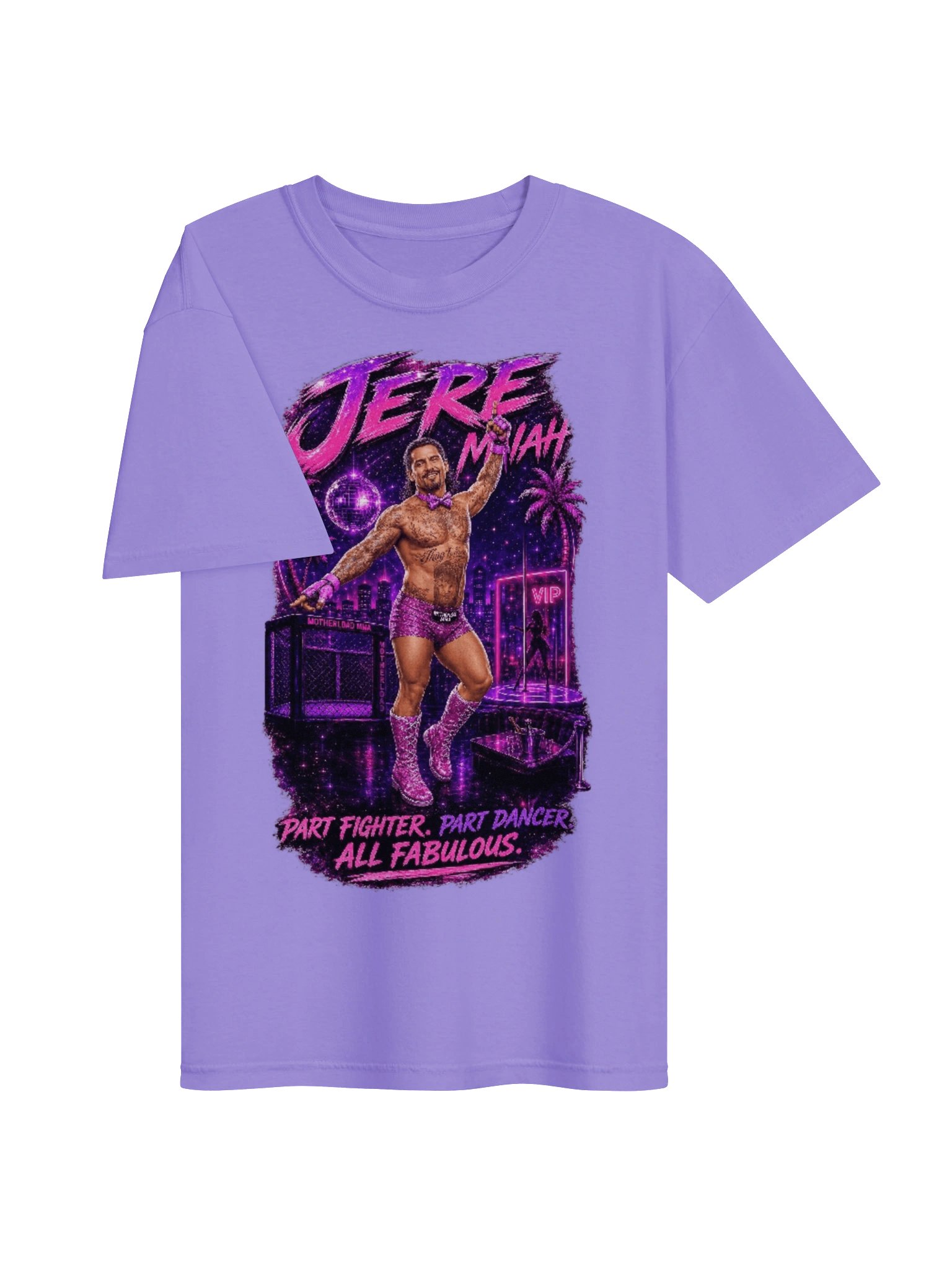 Jere Miah VIP Neon Poster Tee product image (3)