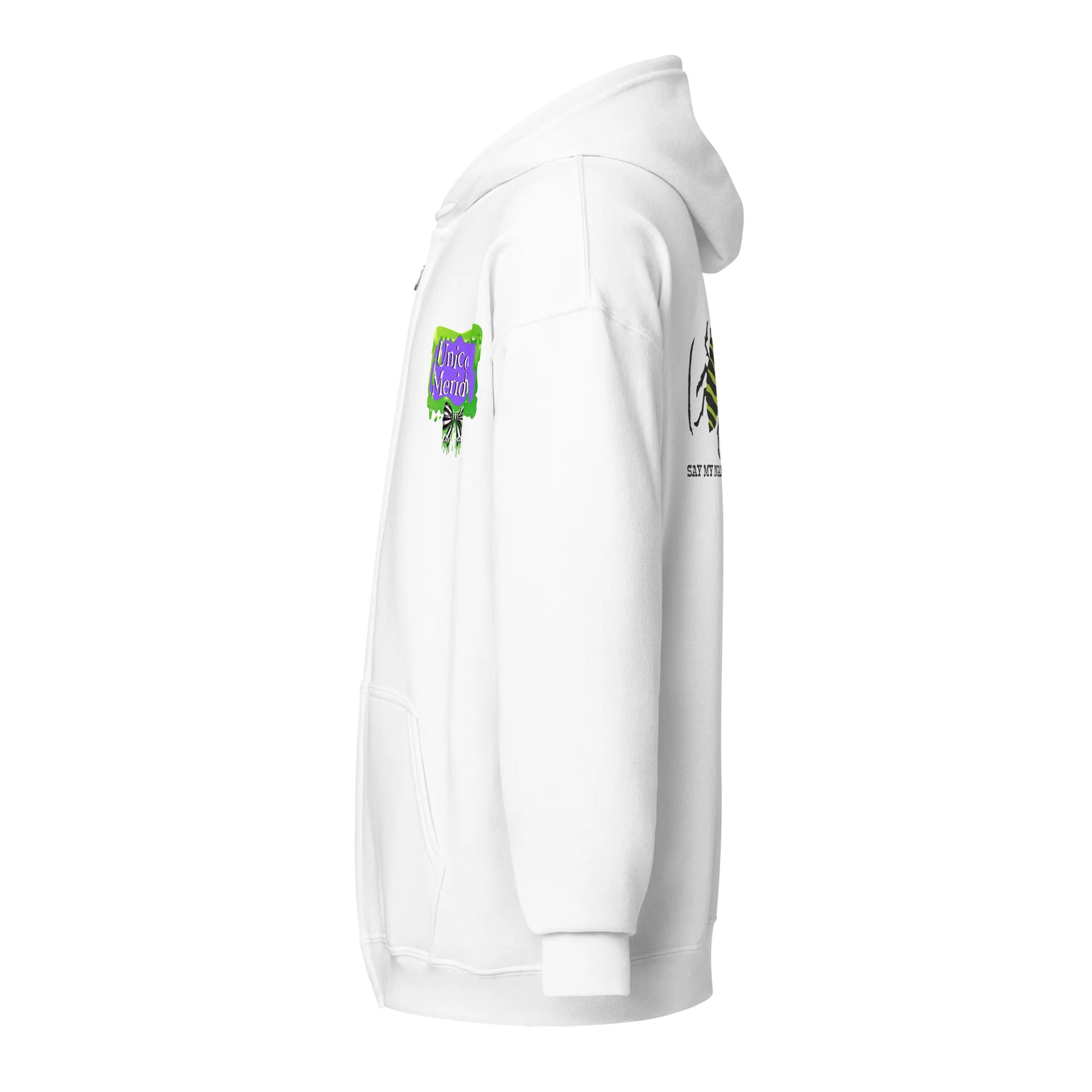[UM Designs] Beetle + Juice - Unisex Graphic Zip Hoodie product image (3)