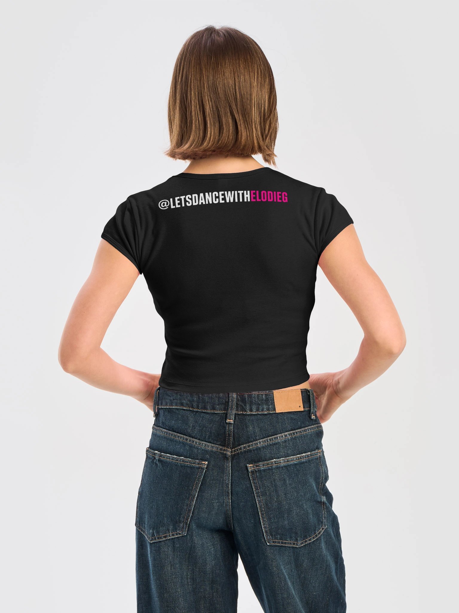 Let's Dance with Elodie G Baby Tee product image (4)