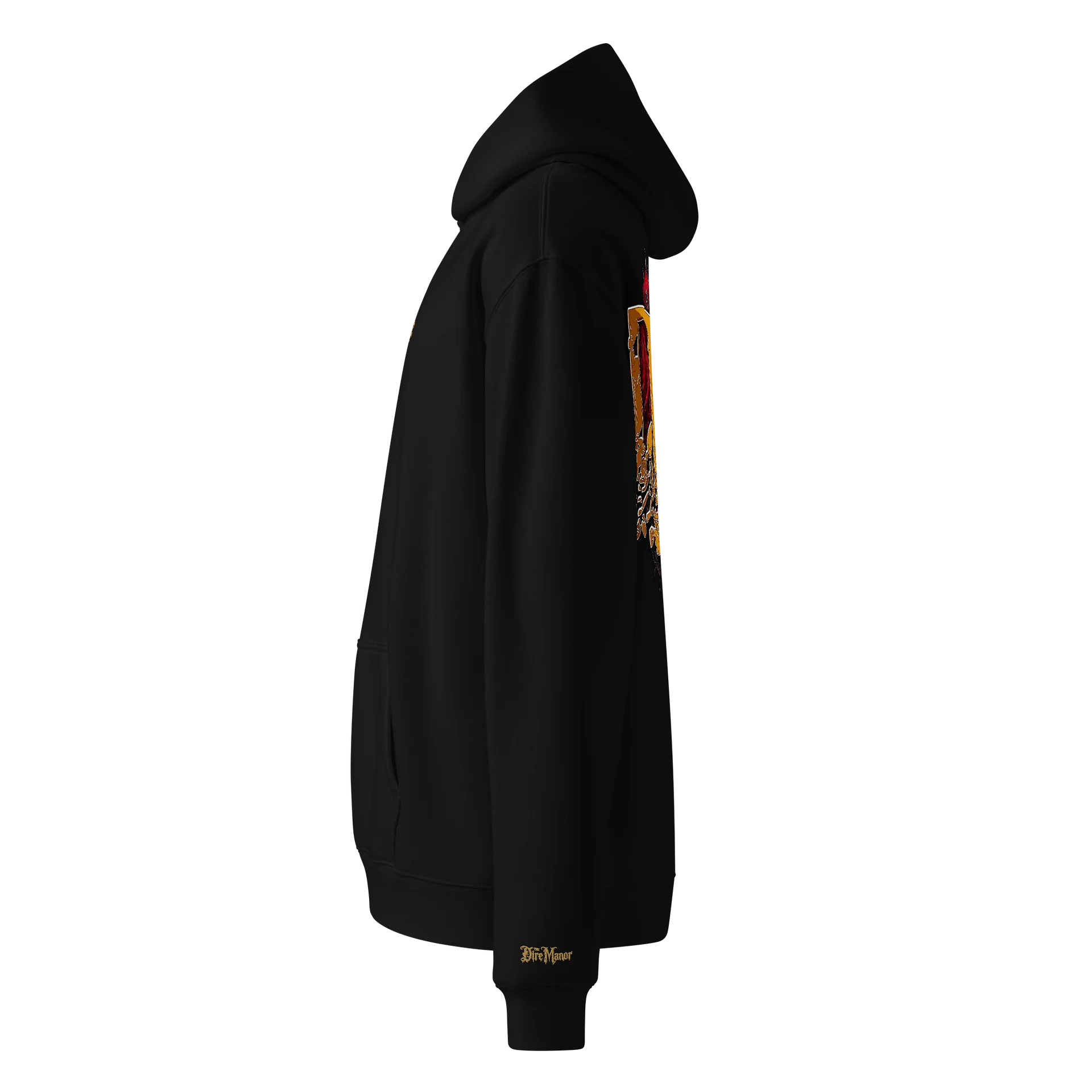 THE DIRE MANOR® — THE GILDED MARK HEAVYWEIGHT HOODIE product image (4)