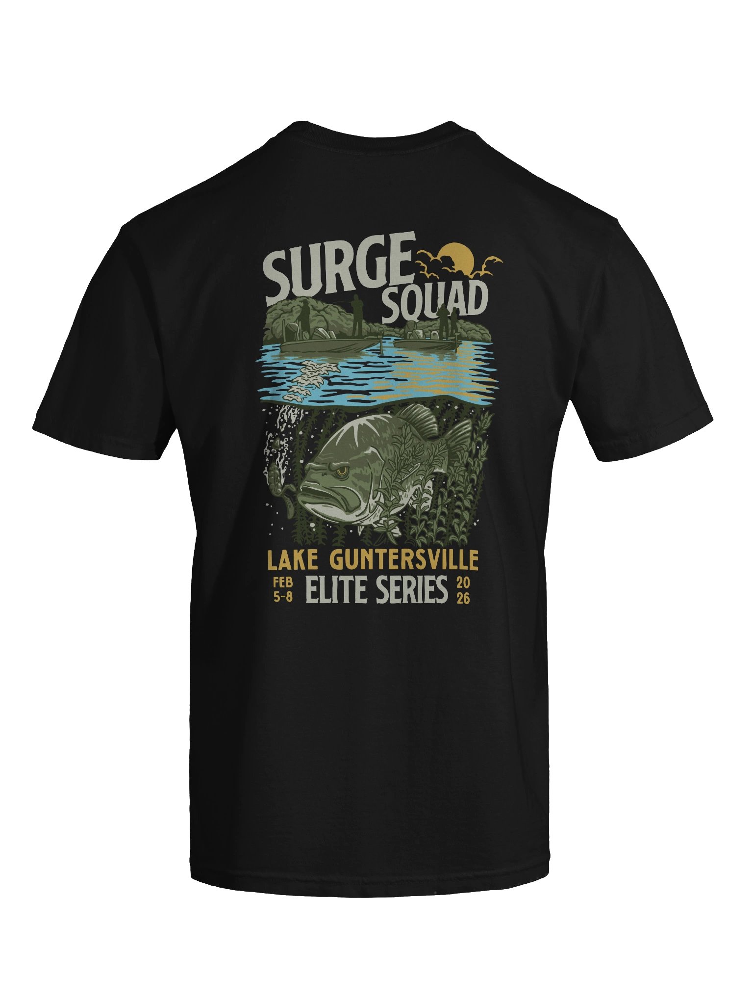 LAKE GUNTERSVILLE EDITION Surge Squad Tourney Tee product image (9)