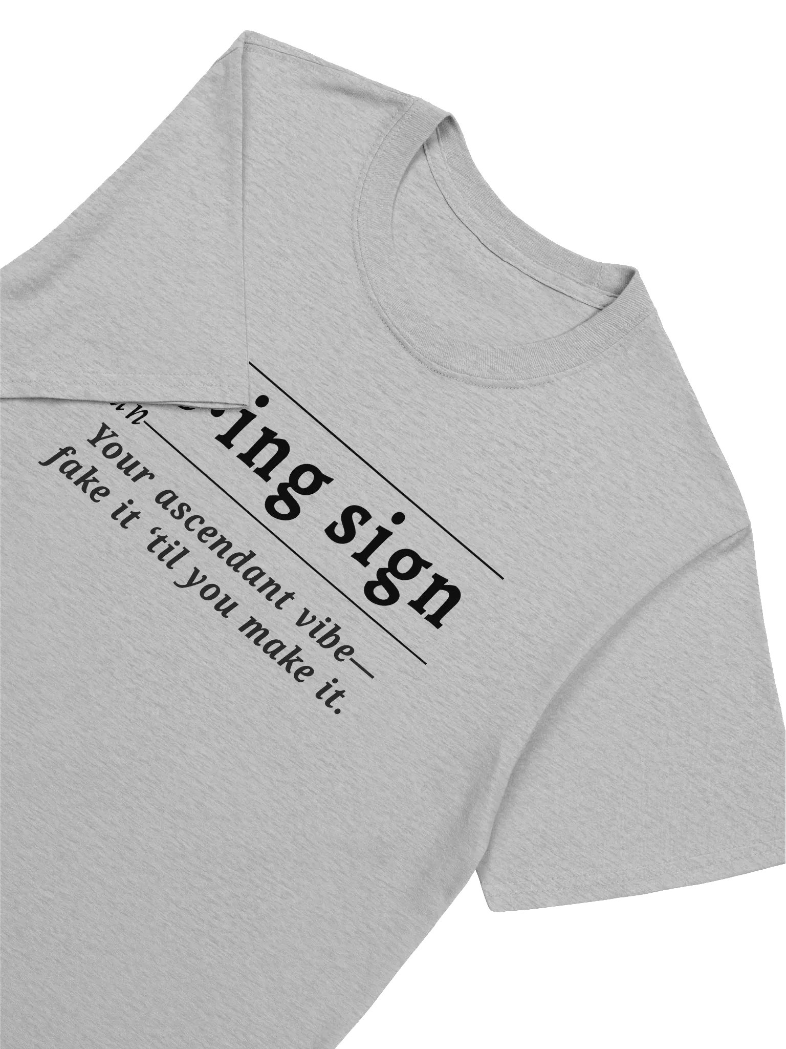 Rising Sign Def Unisex Tee v1 product image (2)