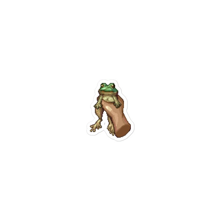 Grab Frogbert Sticker product image (1)