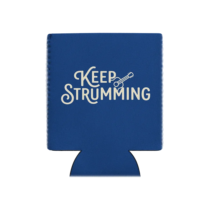 Keep Strumming Guitar Can Cooler product image (1)