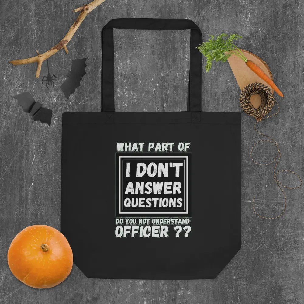 I DON'T ANSWER QUESTIONS product image (6)