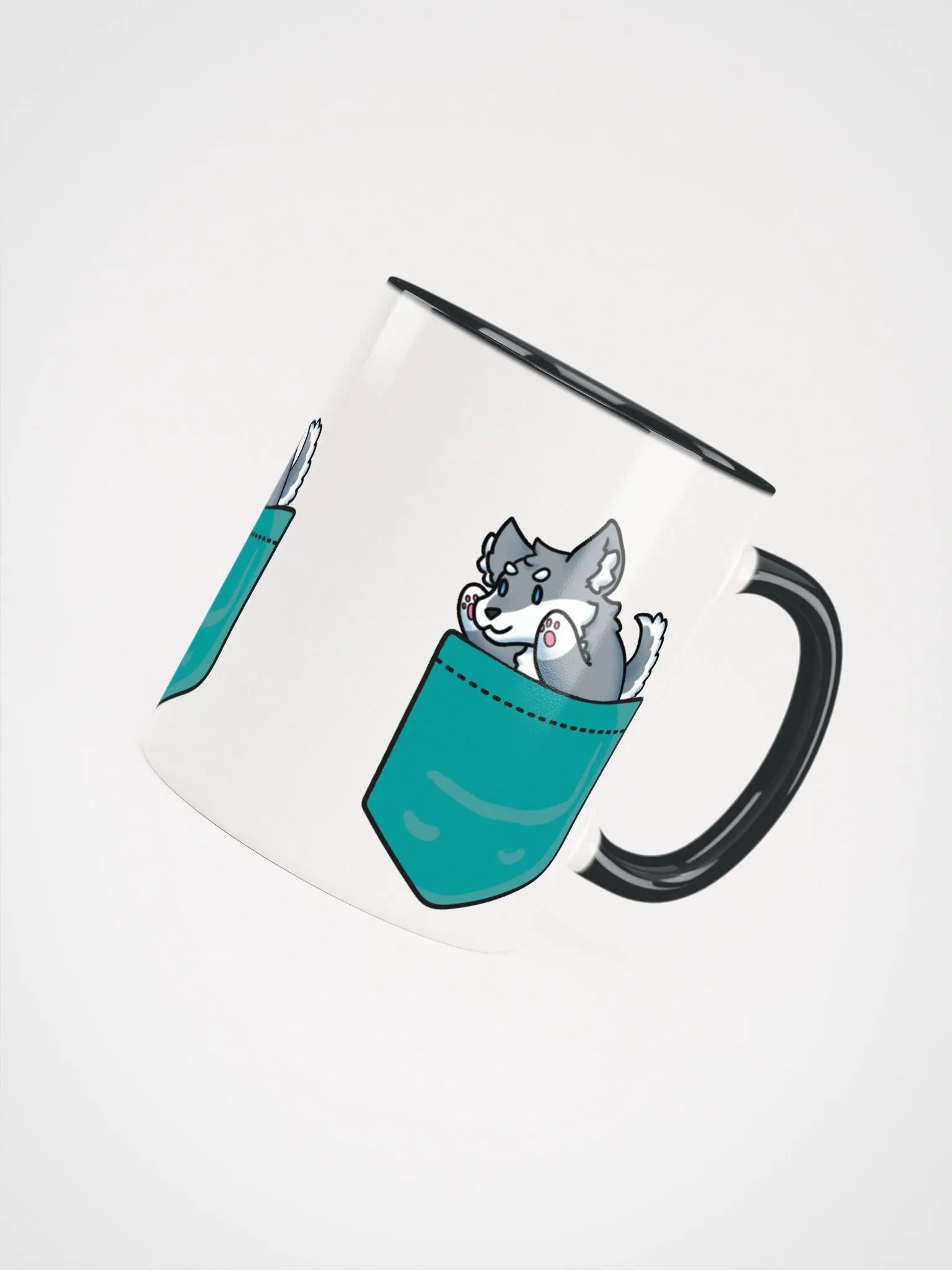 Bongo husky mug w / color product image (19)