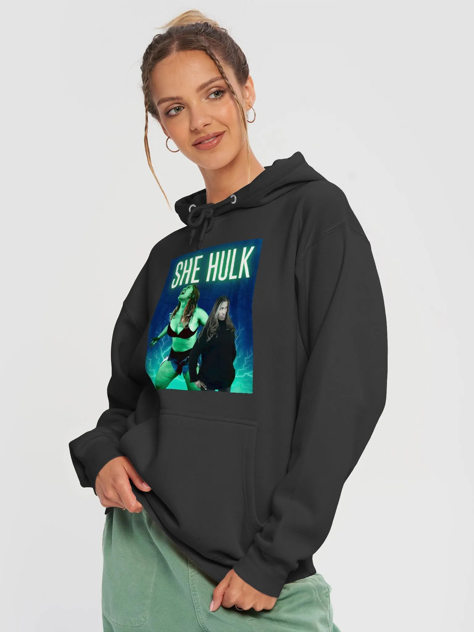 She-Hulk Transformation Unisex Hoodie product image (3)