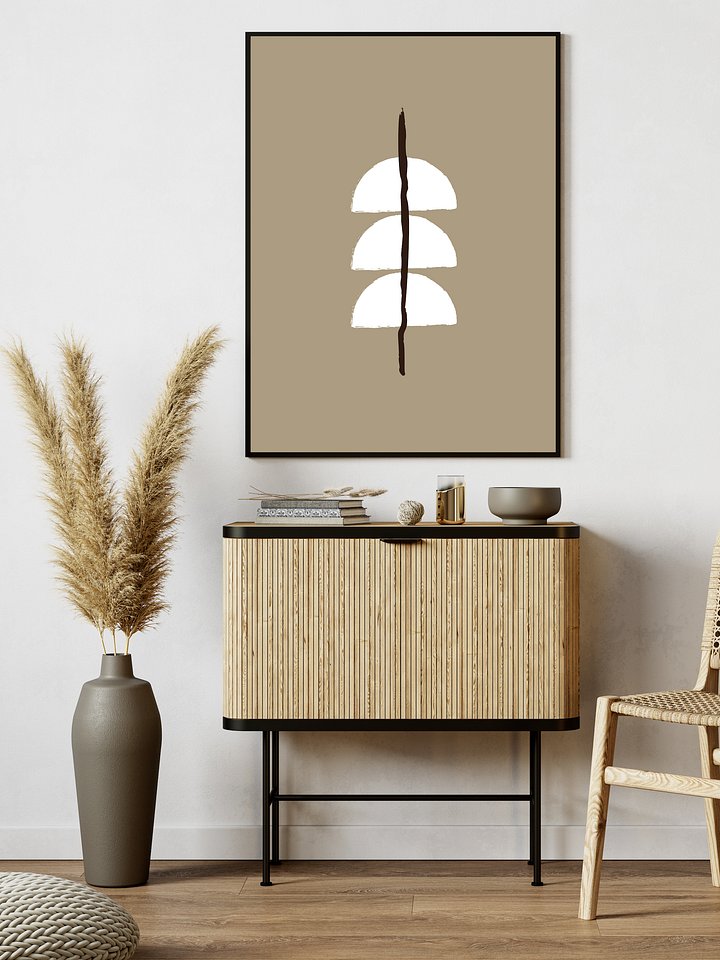 Harmony Halves Matte Poster (frame not included) product image (1)