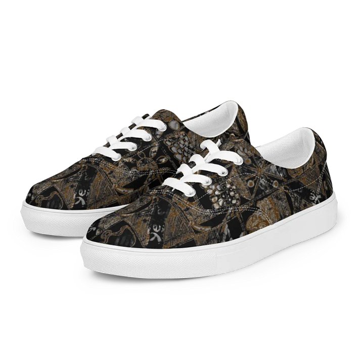 Geometric Glamour Lace-Up Shoes product image (2)
