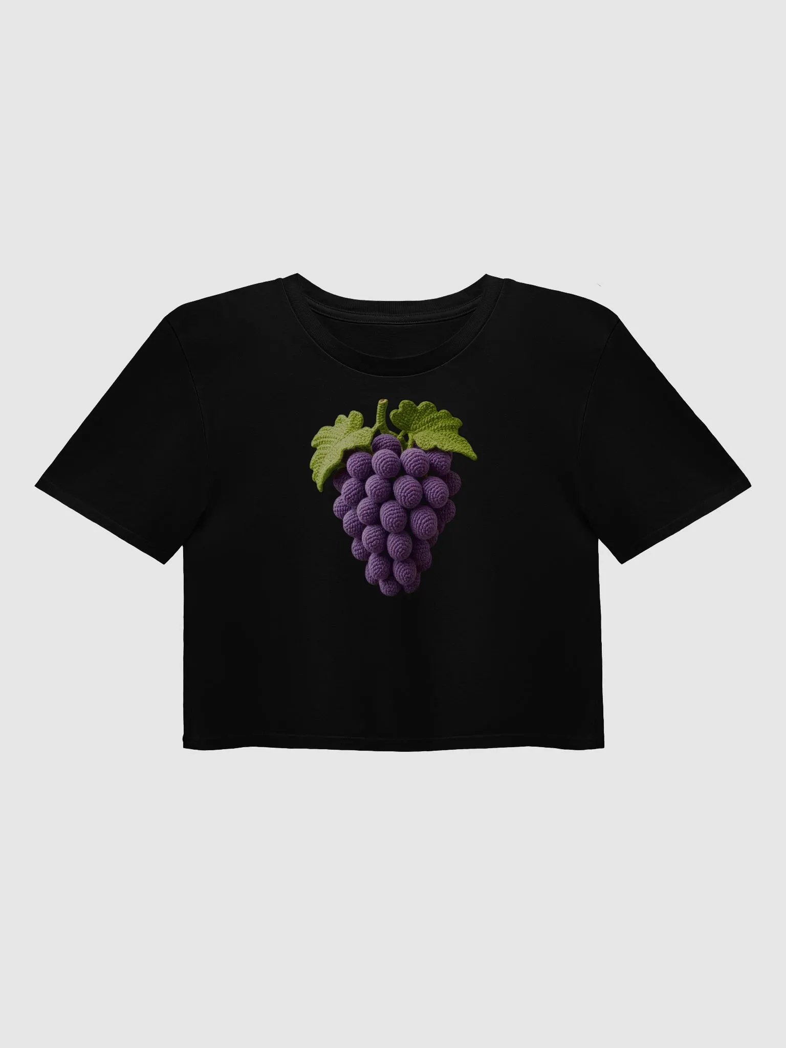 CozyAvocado Women's Premium Grape Slice Crop Top #3 product image (1)
