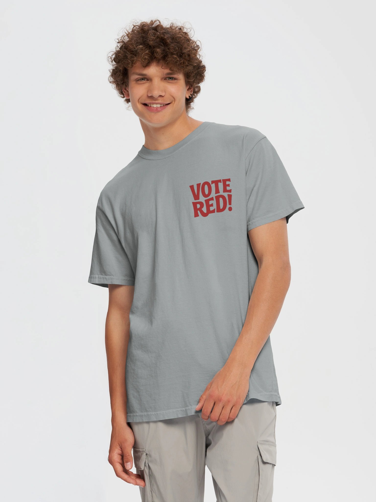 Brazen Candor – Get Your Butt in the Booth! T-Shirt - Vote Red product image (5)