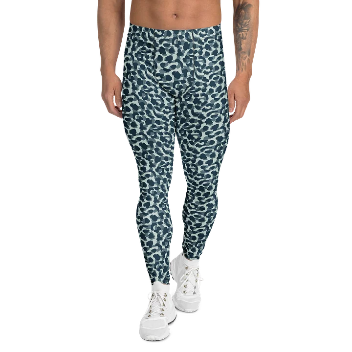 Camouflage Leopard Print Men's Leggings product image (1)