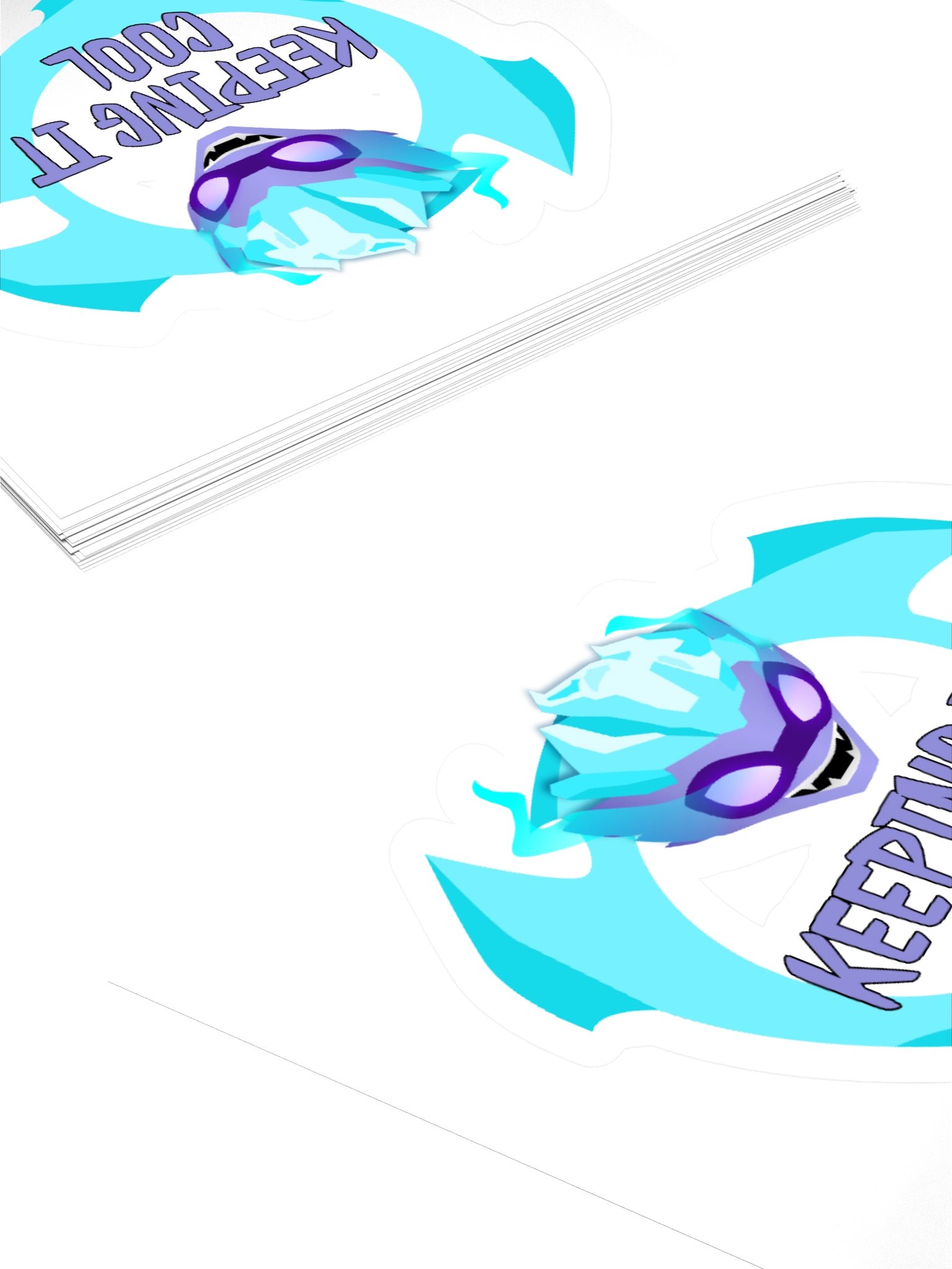 Frozen Sticker (Inspired by Freeze Blade) product image (4)
