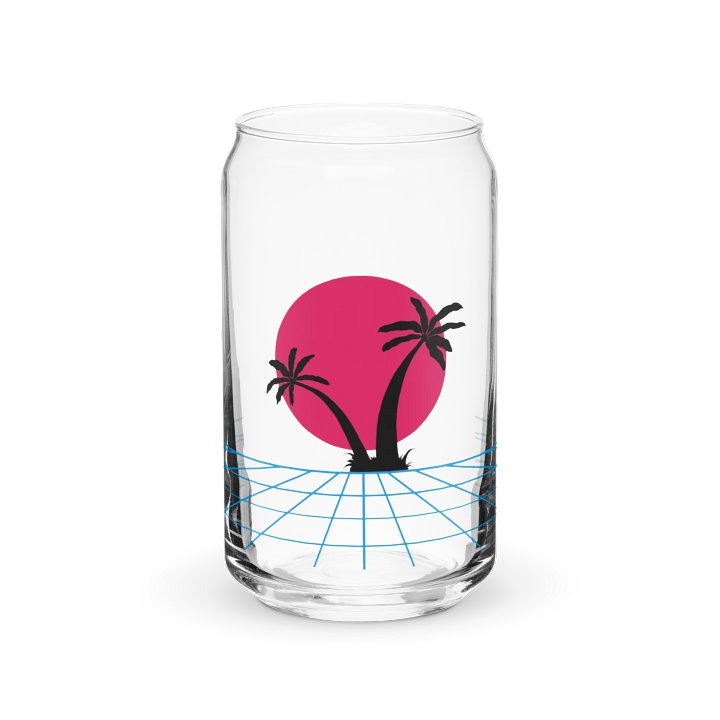 Neon Sunset Can Glass product image (2)