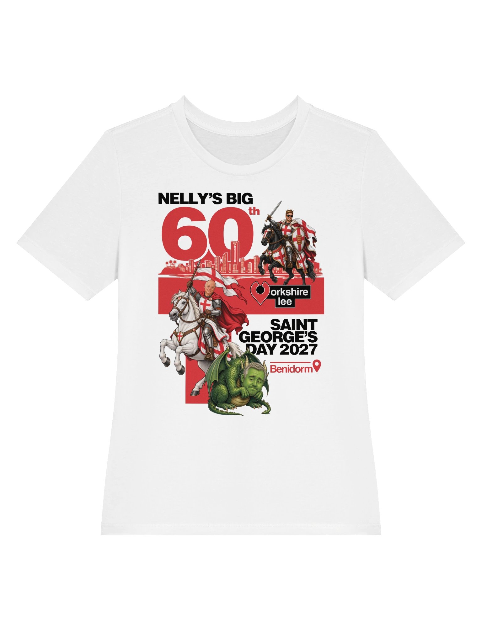 Nelly's 60 th Saint George's Day Women's Relaxed-fit Tee product image (3)