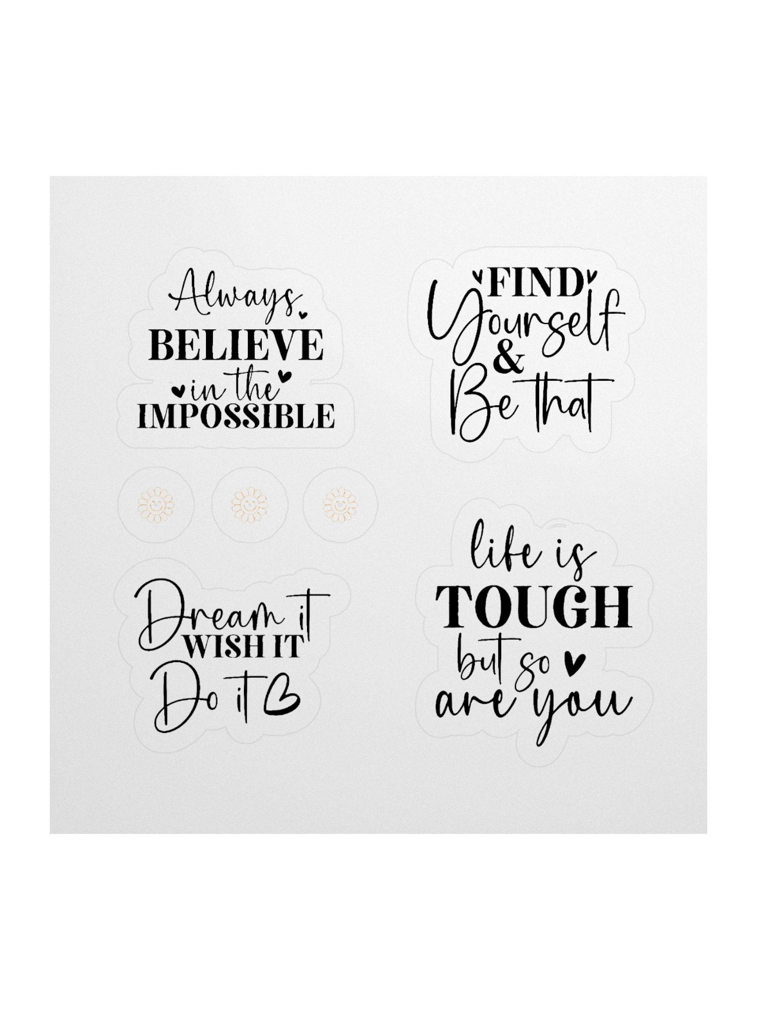 Positive Vibes Affirmation Stickers product image (2)
