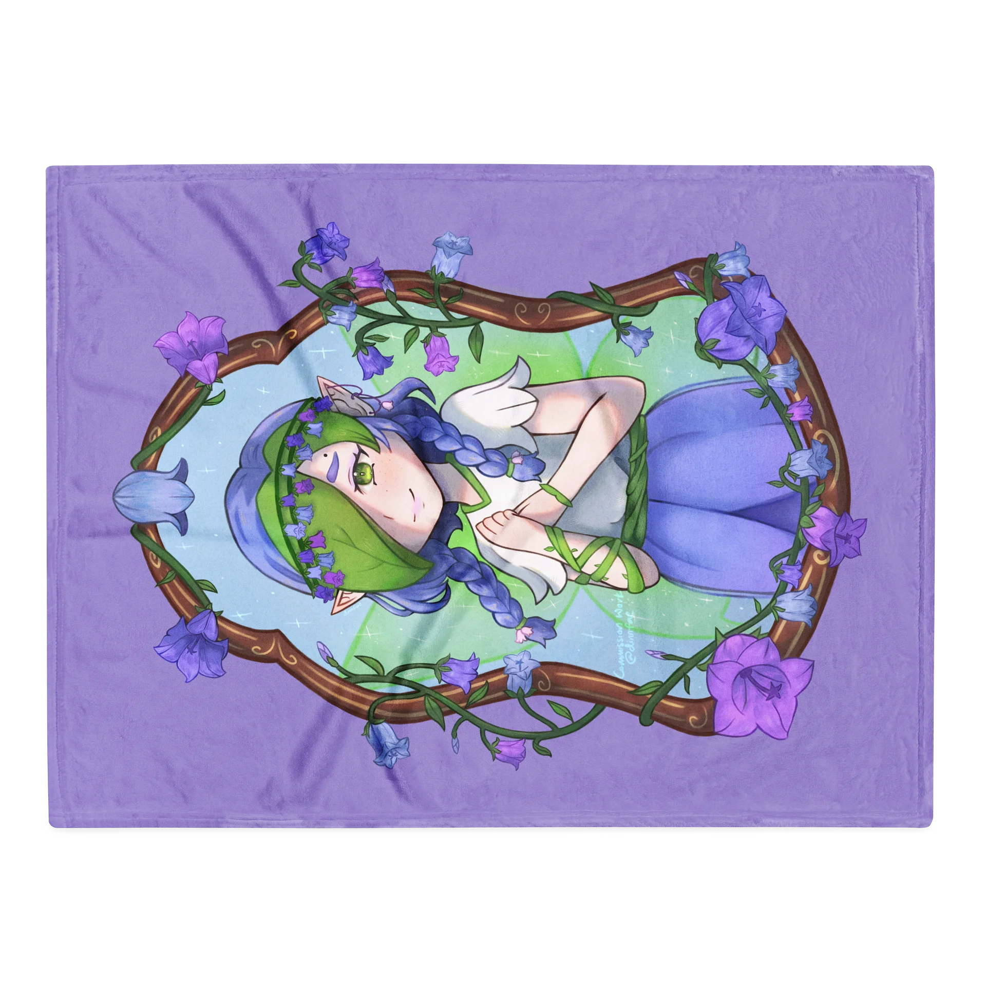 Bluabell Throw Blanket product image (1)