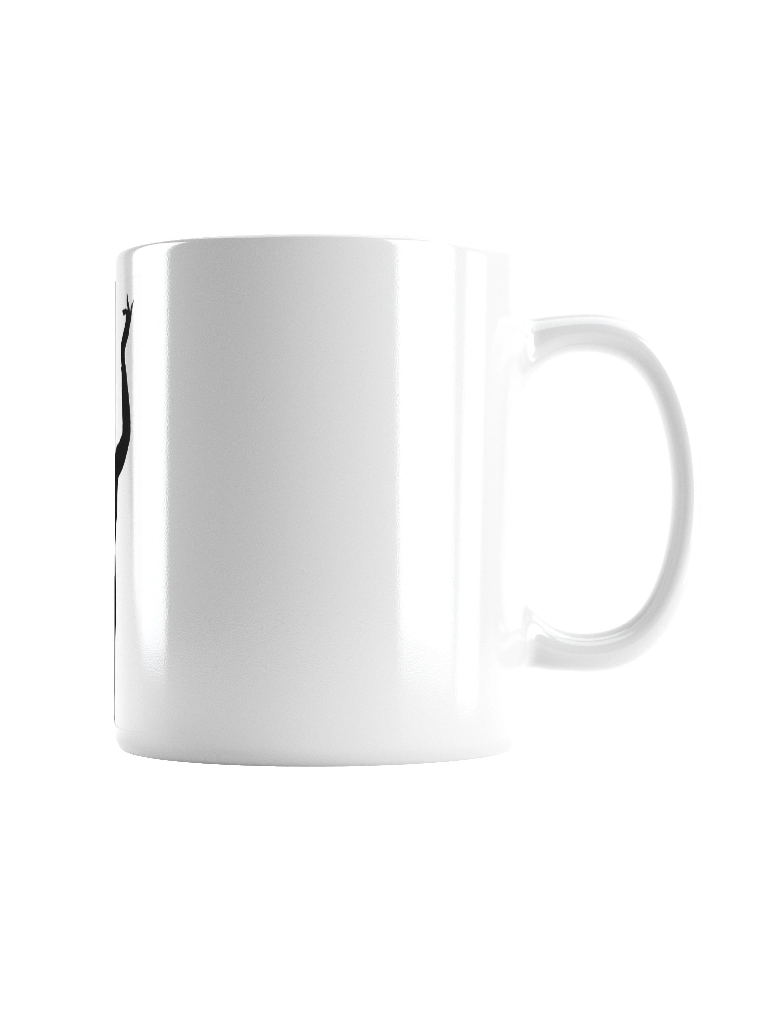 Izzi Fabulous! - Black Silhouette on White Mug product image (3)