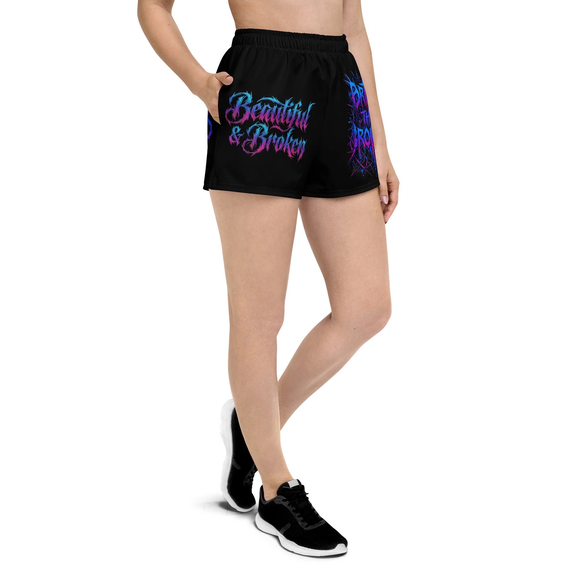 Portray the Broken Athletic Shorts product image (3)