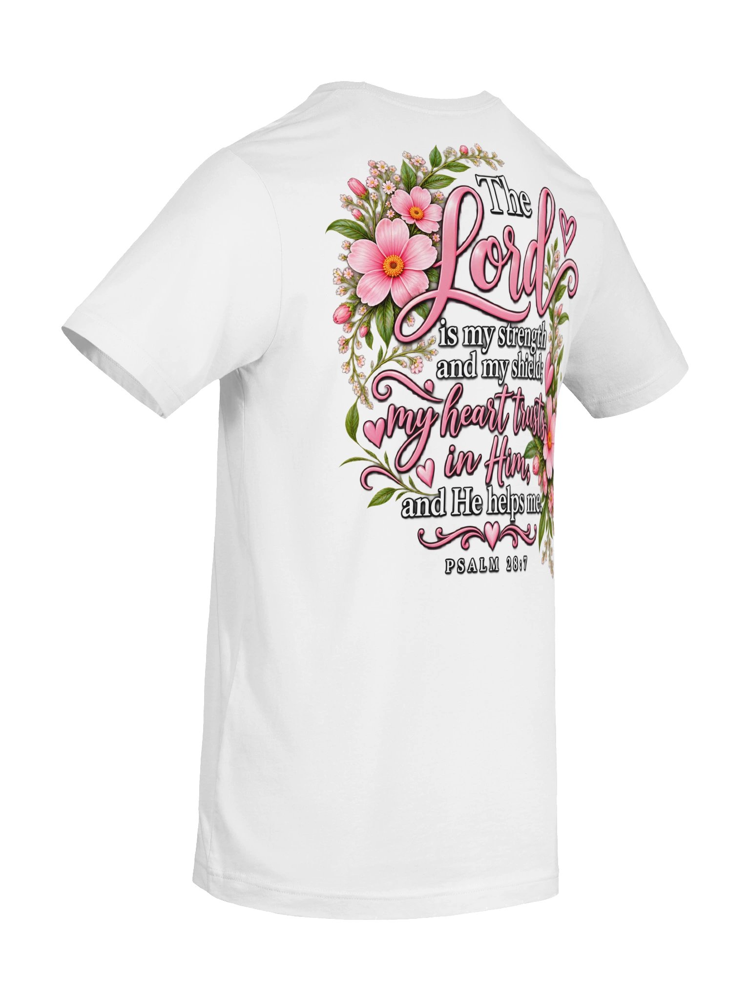 Baby Donkey Faith T-Shirt – Psalm 28:7 🌸🫏 product image (8)