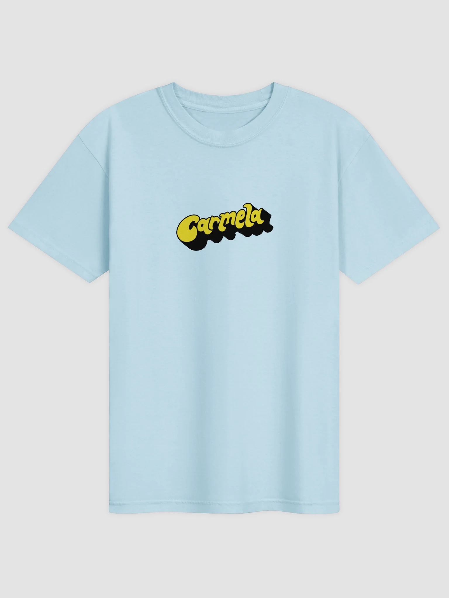 Carmela Logo Sky Blue Tee product image (1)