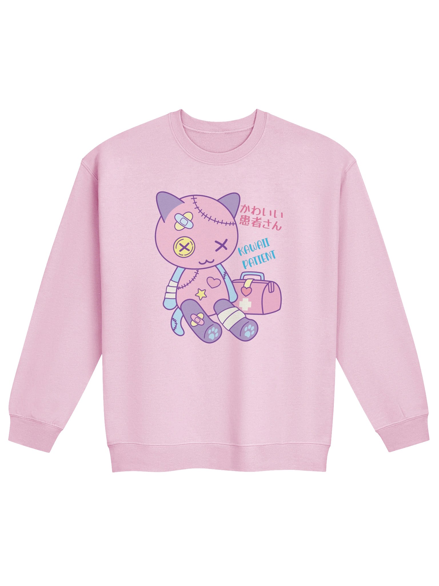 Kawaii Patient Toy Cat - Unisex Adult Sweatshirt product image (7)