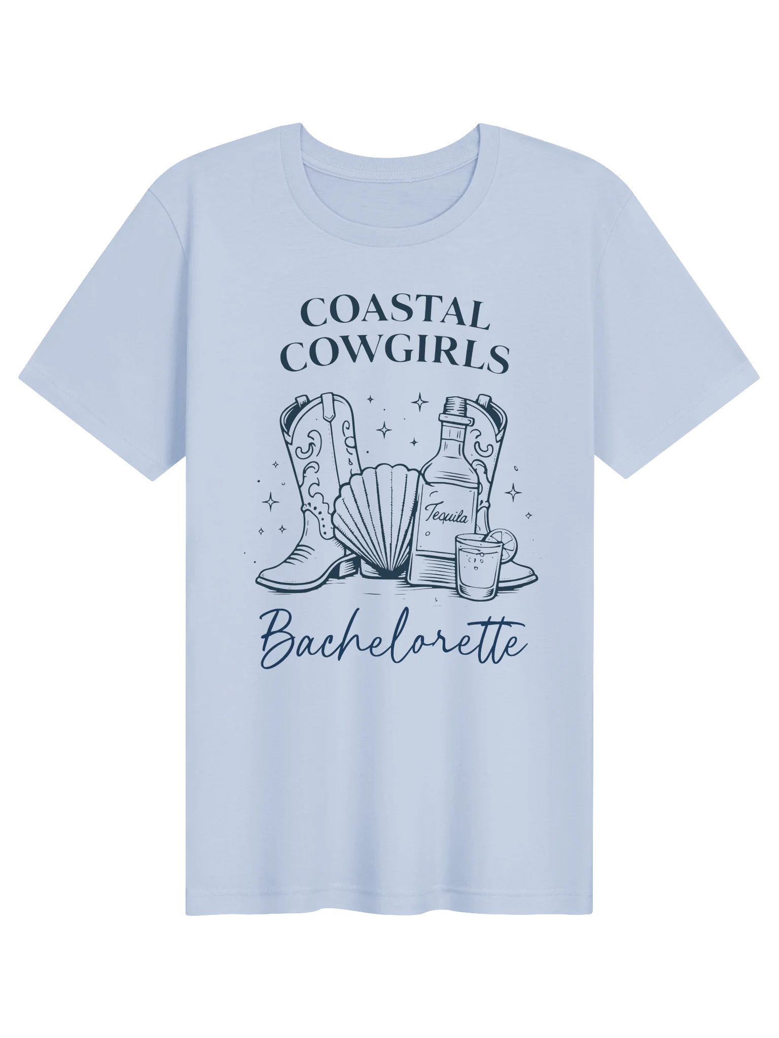 Coastal Cowgirl Bachelorette T-Shirt product image (81)