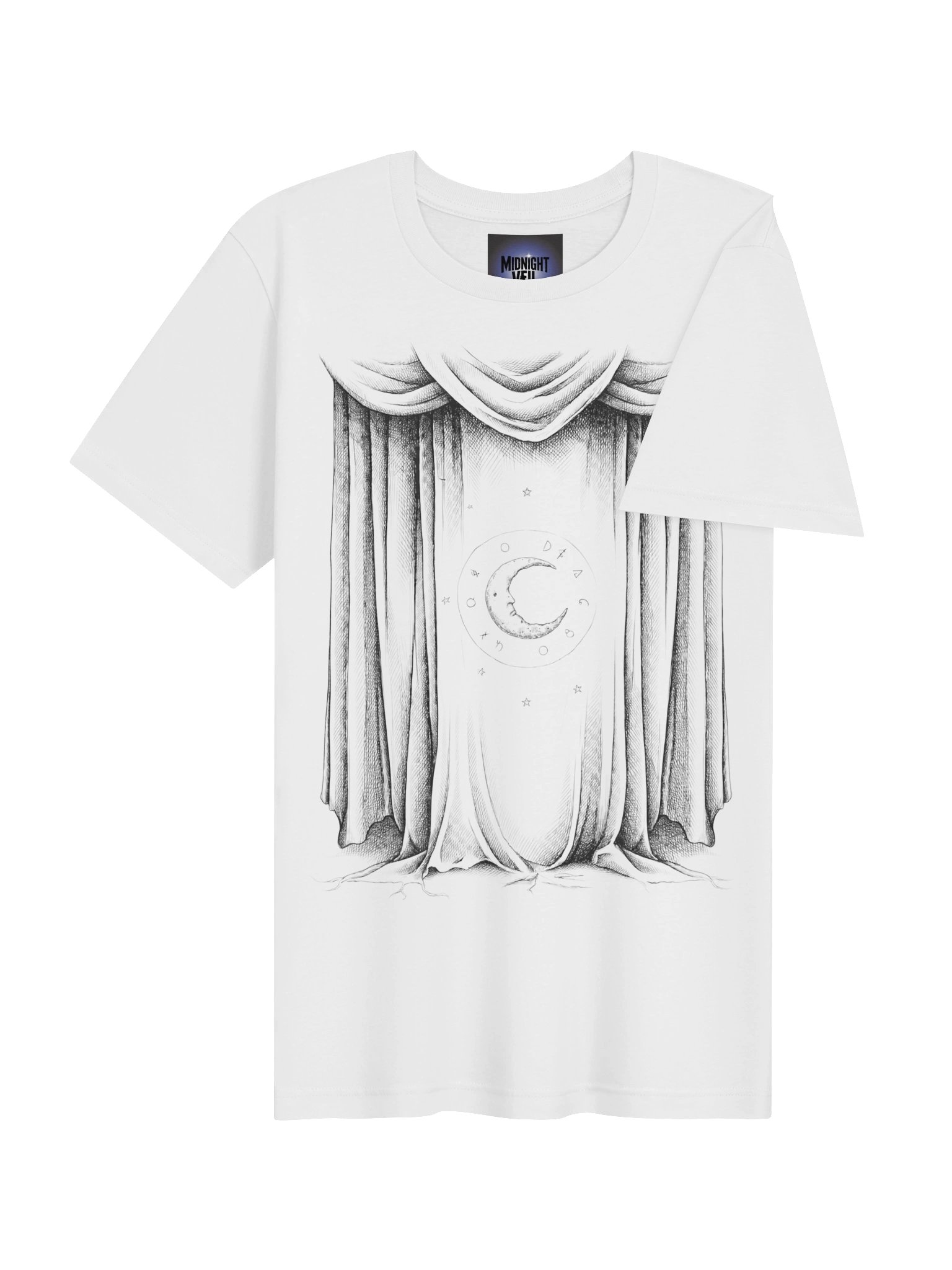 Midnight Veil Parted Veil T-Shirt product image (44)
