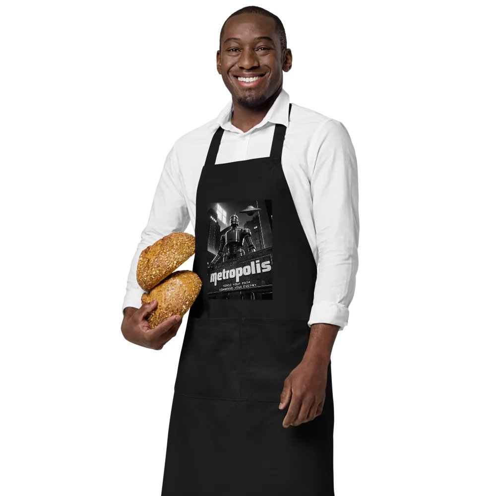 Forge Your Path, Command Your Destiny – Organic Cotton Apron product image (4)