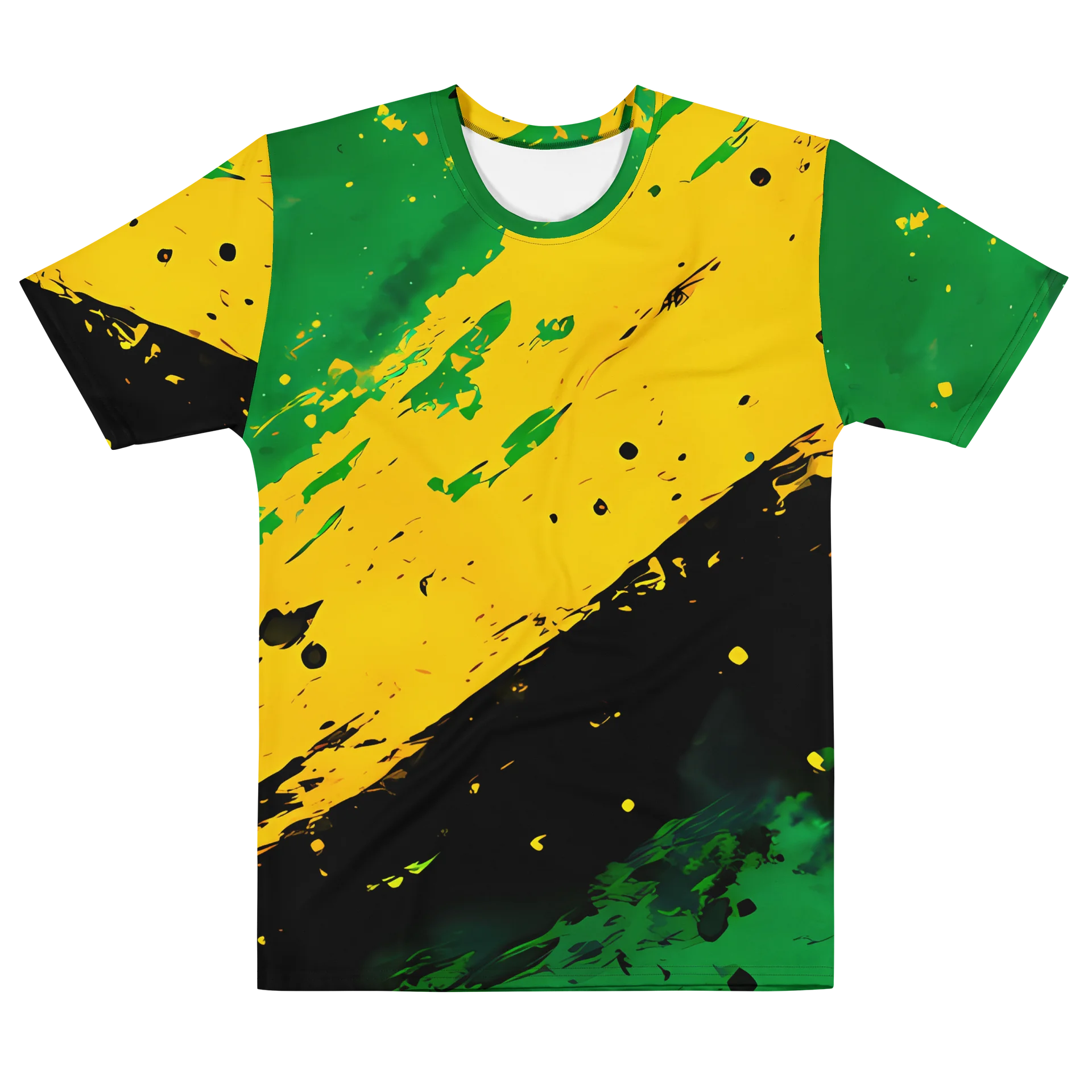 Vintage Jamaica Sport Print - Caribbean Apples | Men’s Cotton Crew Neck T-Shirt product image (3)