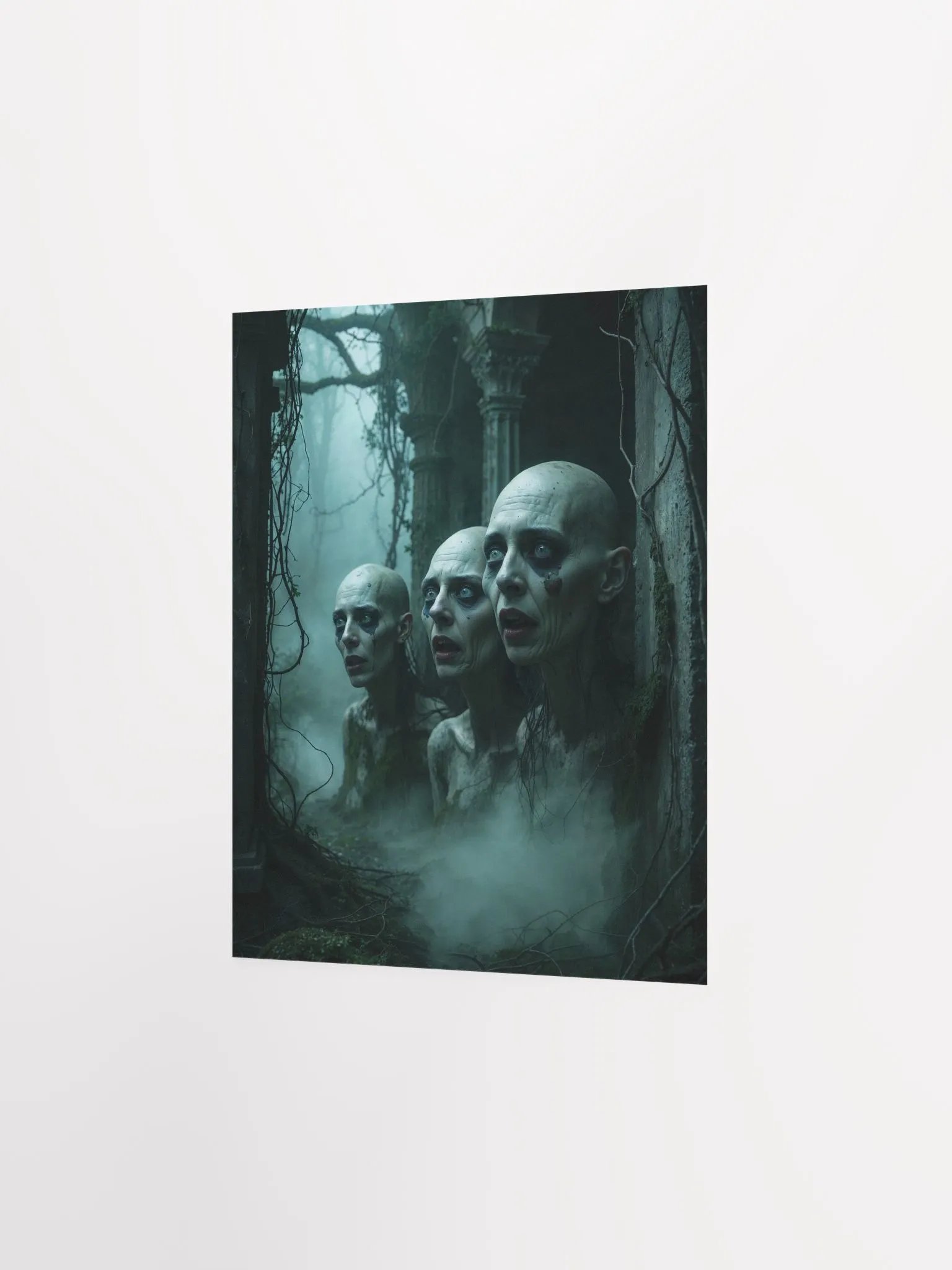 Spectral Faces Matte Poster product image (21)