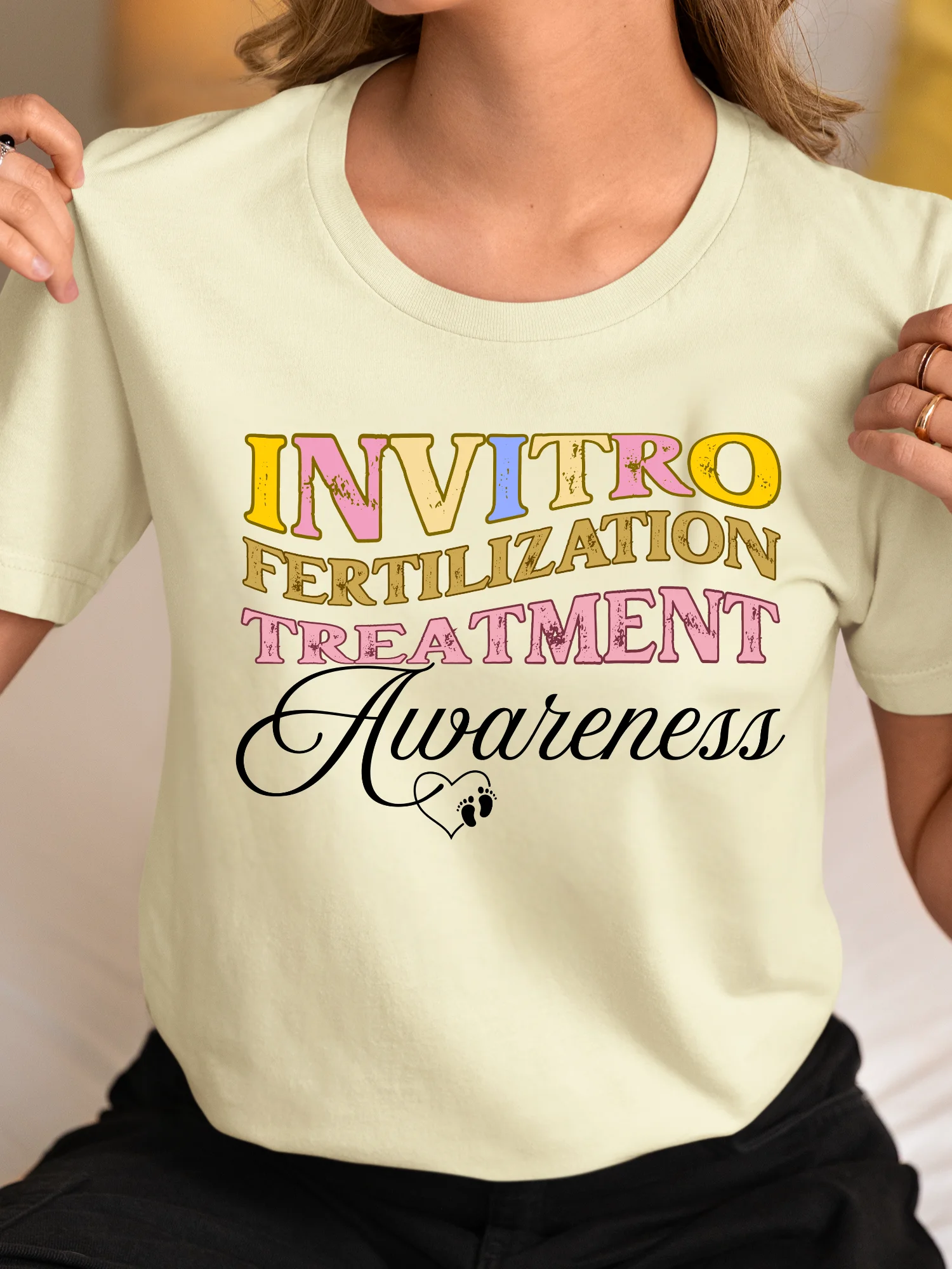 Invitro Fertilization Pregnancy Treatment, Bella Canvas T-shirt product image (12)